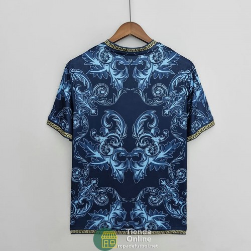 Camiseta Italia x Versace Azul 2022/2023