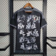 Camiseta Japon Anime Saints Negro 2023/2024