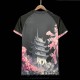 Camiseta Japon Dragon Sakura Black 2023/2024