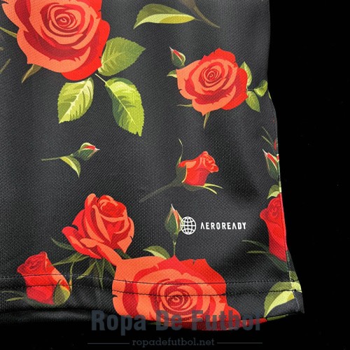 Camiseta Japon Rose Version Black 2023/2024