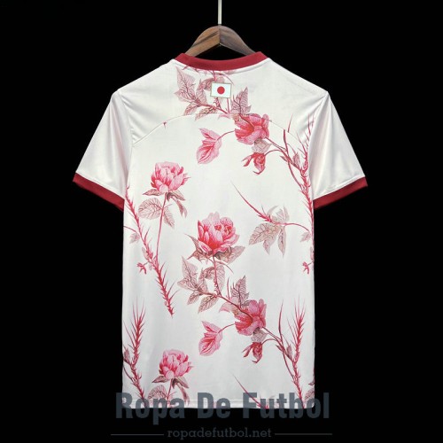 Camiseta Japon Rose Version White 2023/2024