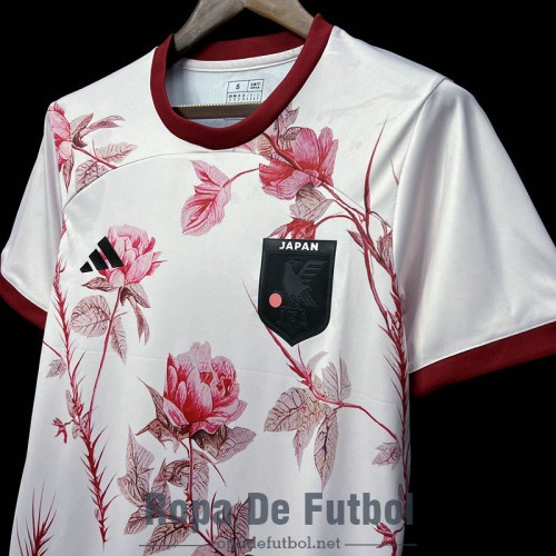 Camiseta Japon Rose Version White 2023/2024