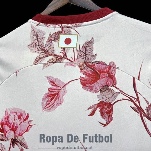 Camiseta Japon Rose Version White 2023/2024