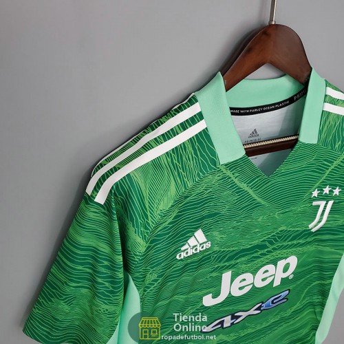 Camiseta Juventus Portero Verde 2021/2022