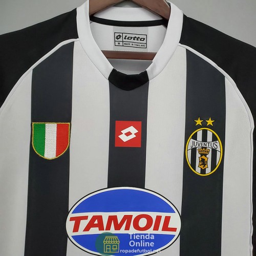 Camiseta Juventus Retro Primera Equipación 2002/2003