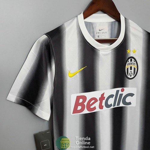 Camiseta Juventus Retro Primera Equipación 2011/2012