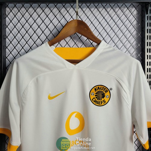 Camiseta Kaizer Chiefs Segunda Equipacion 2022/2023