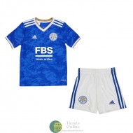 Camiseta Leicester City Niños Primera Equipación 2021/2022