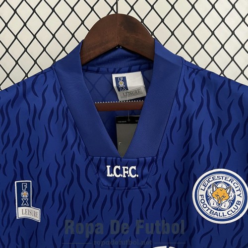 Camiseta Leicester City Retro Primera Equipación 1992/1994