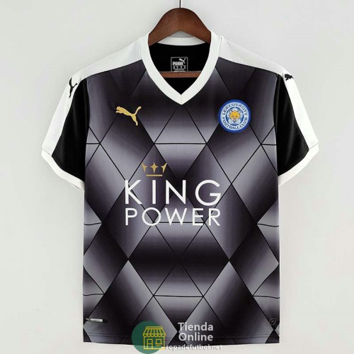 Camiseta Leicester City Retro Segunda Equipacion 2015/2016