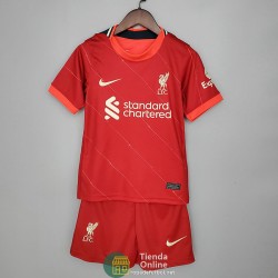 Camiseta Liverpool Niños Primera Equipación 2021/2022