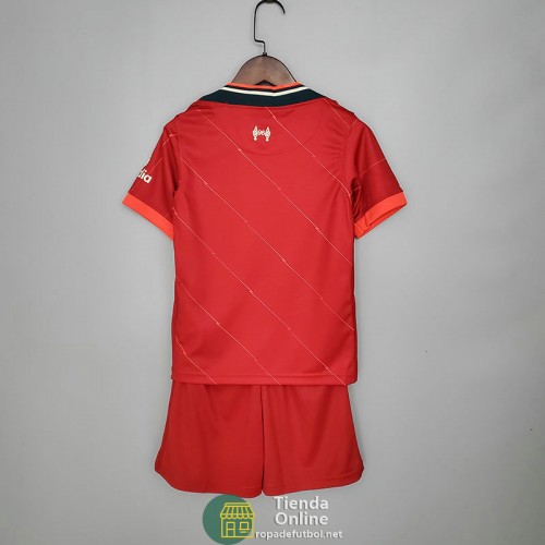 Camiseta Liverpool Niños Primera Equipación 2021/2022