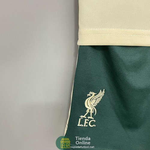 Camiseta Liverpool Niños Segunda Equipación 2021/2022