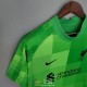 Camiseta Liverpool Portero Verde 2021/2022