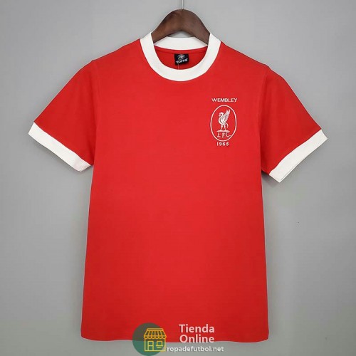 Camiseta Liverpool Retro Primera Equipación 1965/1966