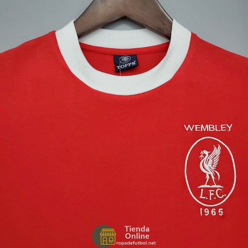 Camiseta Liverpool Retro Primera Equipación 1965/1966