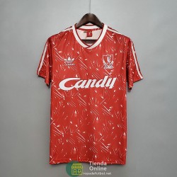 Camiseta Liverpool Retro Primera Equipación 1989/1991