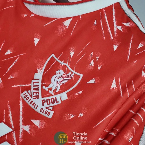 Camiseta Liverpool Retro Primera Equipación 1989/1991