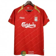 Camiseta Liverpool Retro Primera Equipación 2005/2006