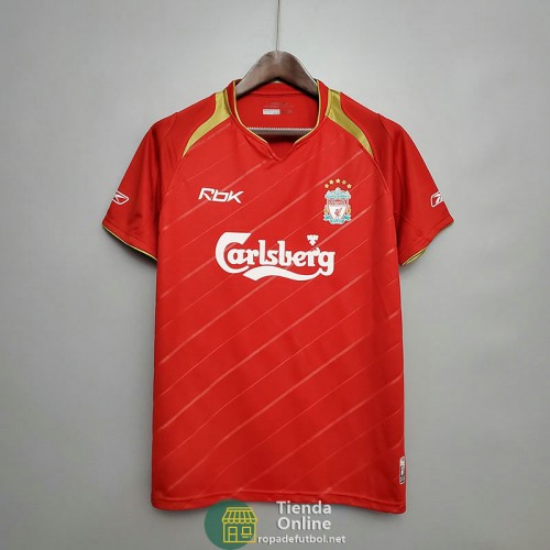 Camiseta Liverpool Retro Primera Equipación 2005/2006