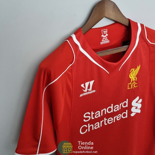 Camiseta Liverpool Retro Primera Equipación 2014/2015