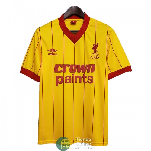 Camiseta Liverpool Retro Segunda Equipación 1984/1985