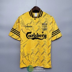 Camiseta Liverpool Retro Segunda Equipación 1994/1996