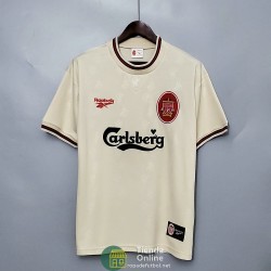 Camiseta Liverpool Retro Segunda Equipación 1996/1997