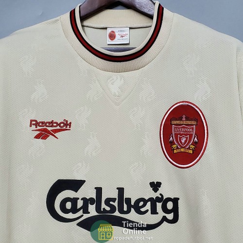 Camiseta Liverpool Retro Segunda Equipación 1996/1997