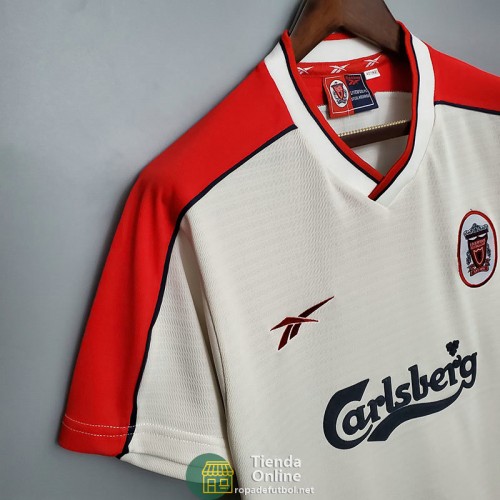 Camiseta Liverpool Retro Segunda Equipación 1998/1999