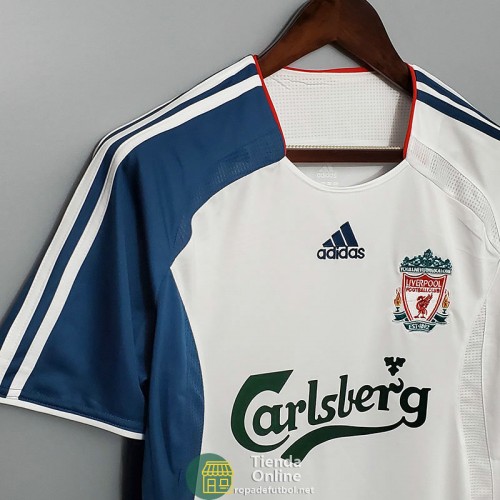 Camiseta Liverpool Retro Segunda Equipación 2006/2007