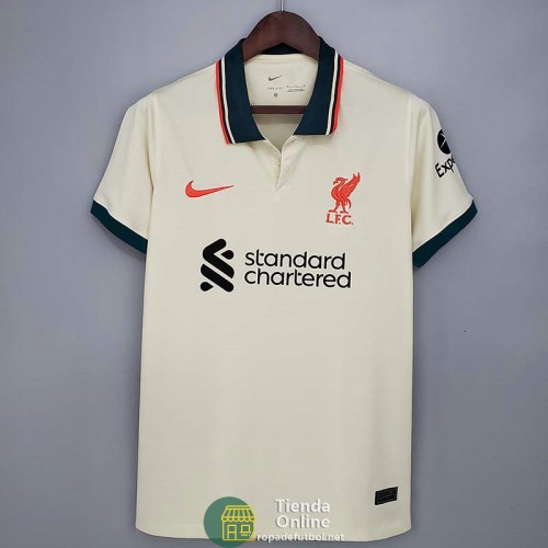 Camiseta Liverpool Segunda Equipación 2021/2022