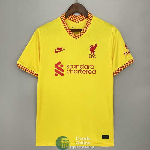 Camiseta Liverpool Tercera Equipación 2021/2022