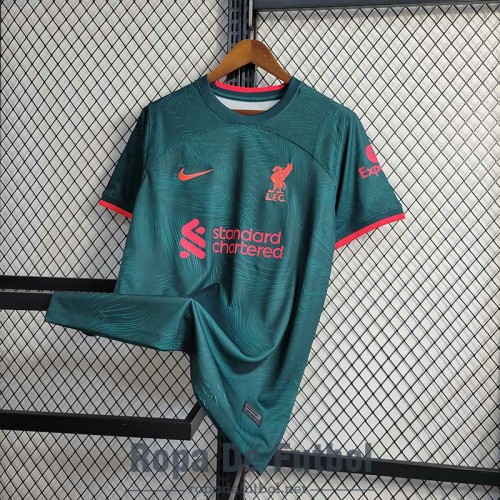 Camiseta Liverpool Tercera Equipacion 2022/2023