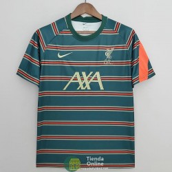 Camiseta Liverpool Training Verde I 2022/2023