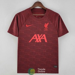 Camiseta Liverpool Training Rojo I 2022/2023