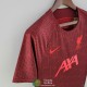 Camiseta Liverpool Training Rojo I 2022/2023