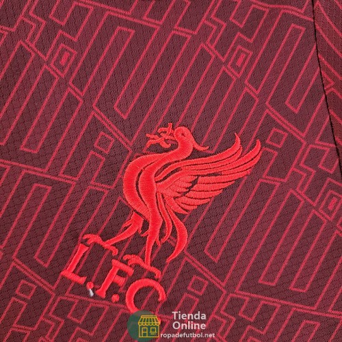 Camiseta Liverpool Training Rojo I 2022/2023