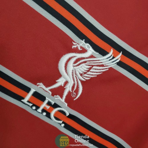 Camiseta Liverpool Training Rojo II 2021/2022