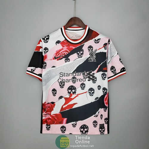 Camiseta Liverpool Training Skull 2021/2022