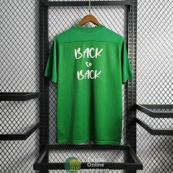 Camiseta Maccabi Haifa Football Club Champion Edition Verde 2022/2023