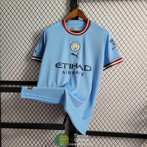 Camiseta Manchester City Primera Equipación 2022/2023