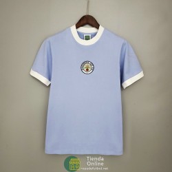 Camiseta Manchester City Retro Primera Equipación 1972/1973