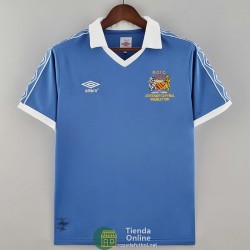 Camiseta Manchester City Retro Primera Equipación 1981/1982