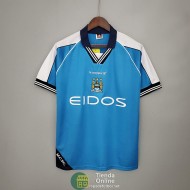 Camiseta Manchester City Retro Primera Equipación 1999/2001