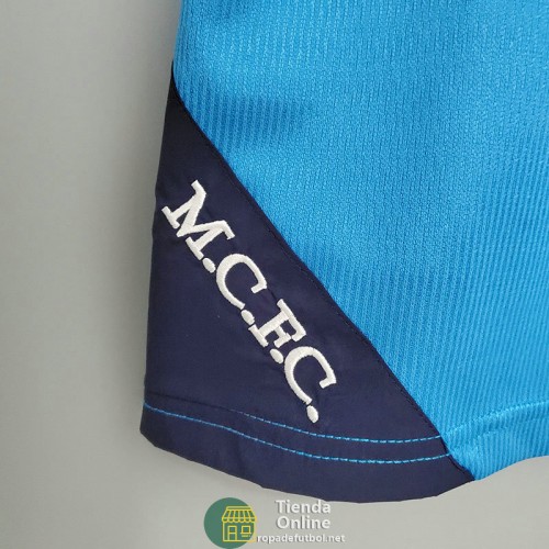 Camiseta Manchester City Retro Primera Equipación 1999/2001