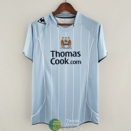 Camiseta Manchester City Retro Primera Equipación 2007/2008