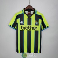 Camiseta Manchester City Retro Segunda Equipación 1998/1999