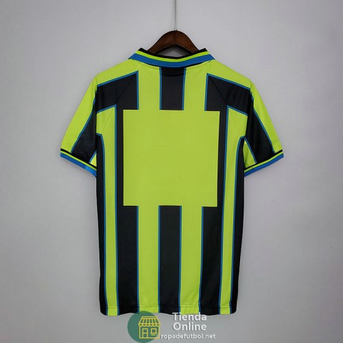 Camiseta Manchester City Retro Segunda Equipación 1998/1999