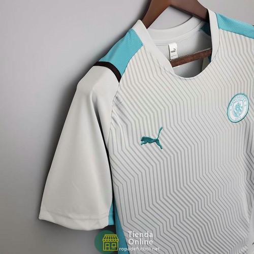 Camiseta Manchester City Training Gris IV 2021/2022